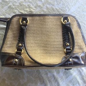 Gianni Bernini straw purse